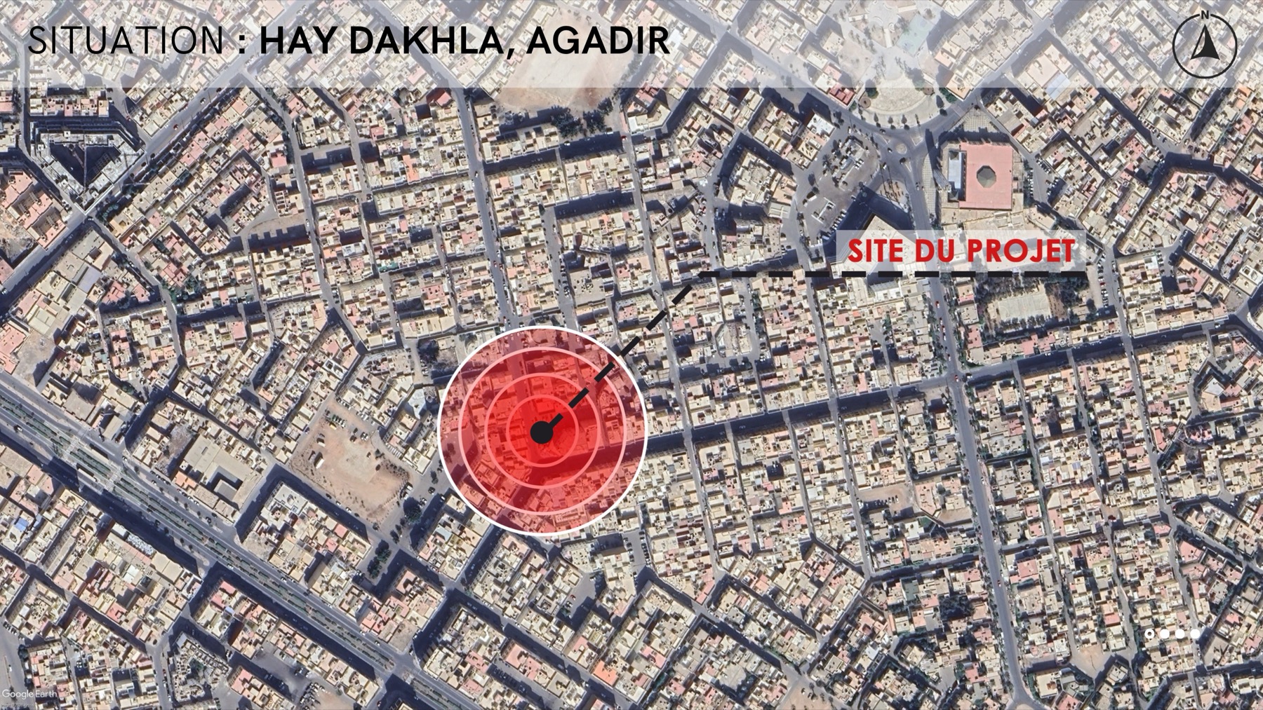 Localisation du projet — Hay Dakhla, Agadir